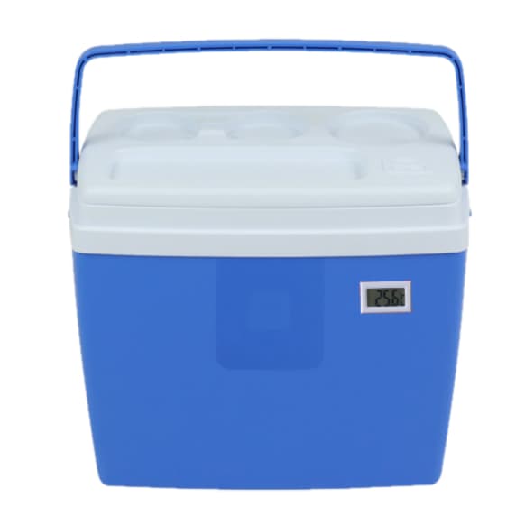Caixa Térmica 19 Litros Cooler Termômetro Digital Transporte Vacinas medicamentos alimentos bebidas pet shop home care
