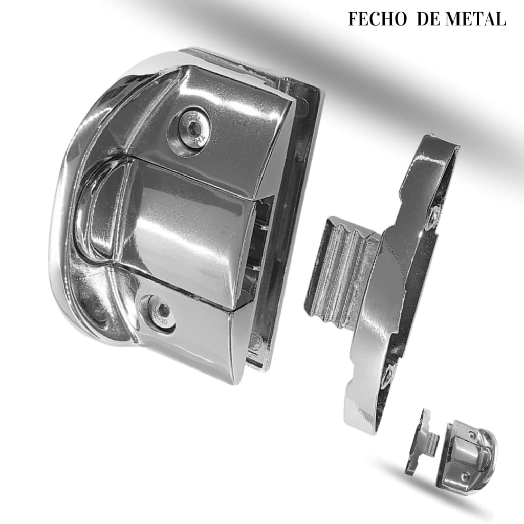 BATE E FECHA Fechadura Fecho de Janela Vidro com Alvenaria em Metal Zamac Fecho modelo 1571