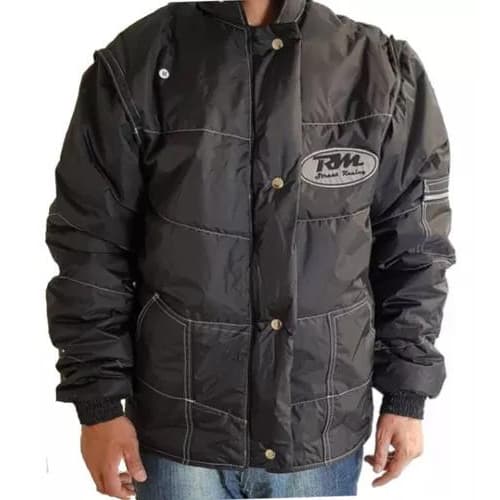 Jaqueta Motoboy Motociclista Refletiva Nylon RM Frio Inverno