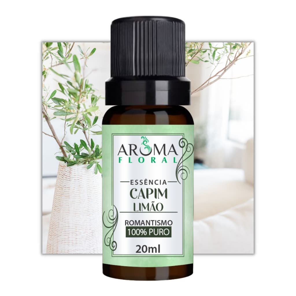 Essência Capim Limão Para Aromatizador e Difusor Elétrico