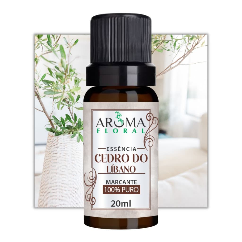 Essência Cedro do Líbano Para Perfumar Ambientes e Aromatizador Difusor 20ML