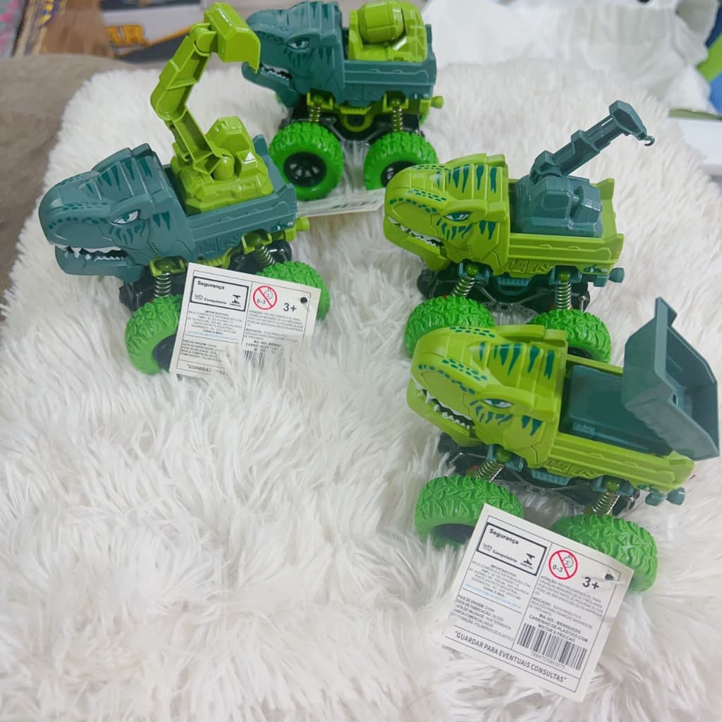 Carrinho Fricção Brinquedo Monster Truck Trator Dia das Crianças Big Foot Rally