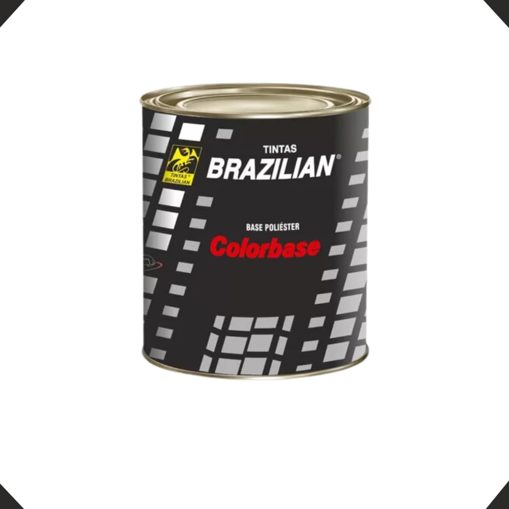 Tinta Automotiva Poliéster 900ml Vermelho Real Perol Vw