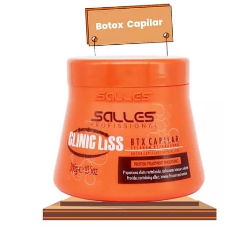 BTX Capilar Clinic Liss Botox Capillary 300g - Salles Profissional