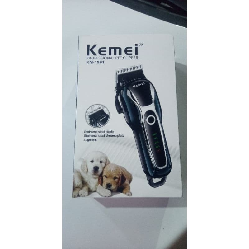 Maquina Kemei De Tosa Sem Fio Para Pets KM 1991 Profissional