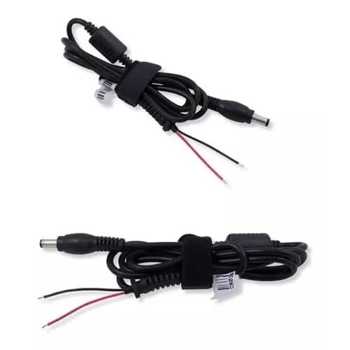 Cabo Reparo Fonte Notebook Positivo Pino 5,5mm X 2,5mm