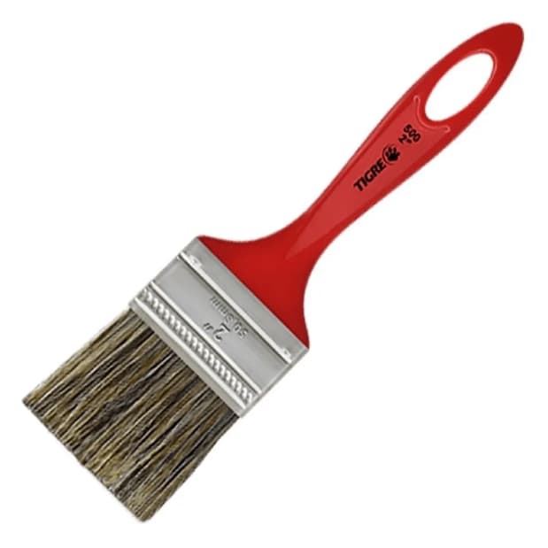 Pincel Trincha Para Tintas Esmalte e Óleo 2 Pol 50 Tigre