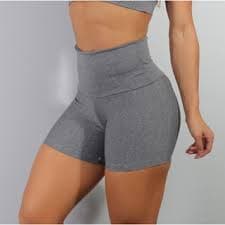 kit 4 short legging feminina meia coxa  lisa cintura alta sulplex academia não fica transparente