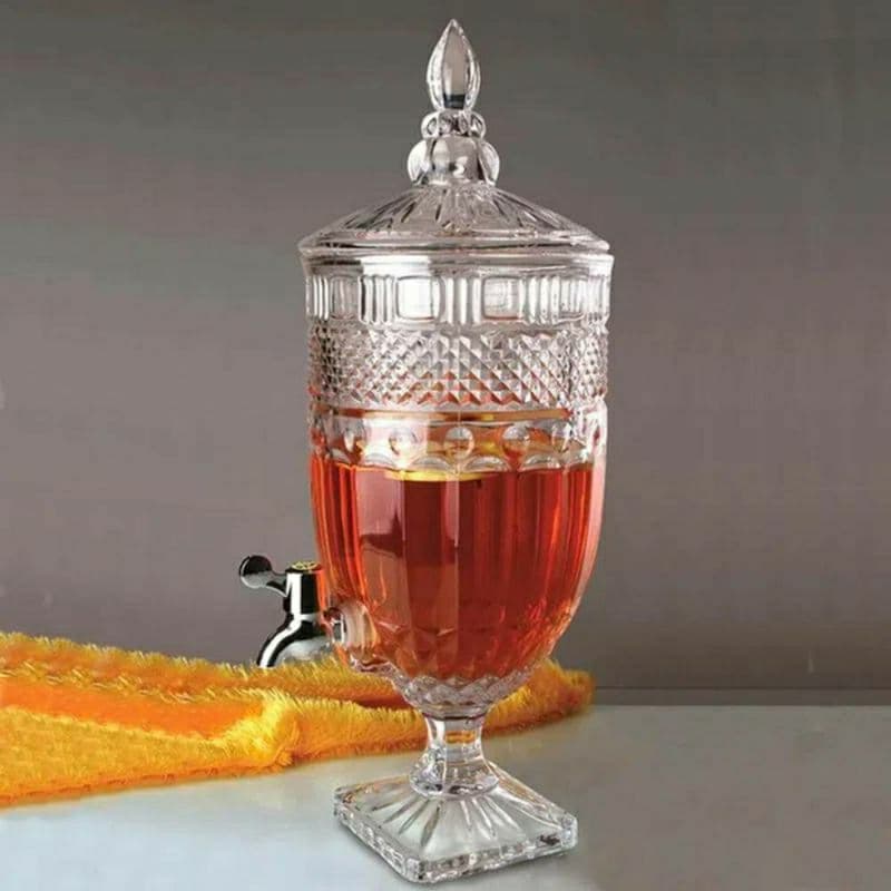 Suqueira / Dispenser de Vidro para Bebidas - 4,5 Litros