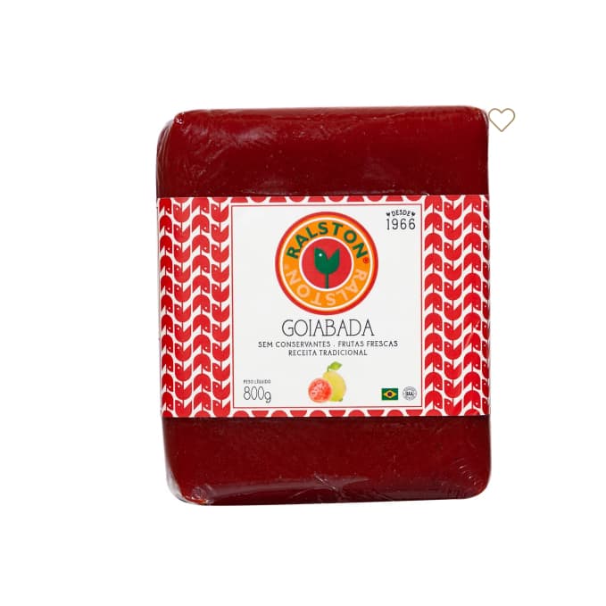 Goiabada Tradicional em Barra 800g - Ralston