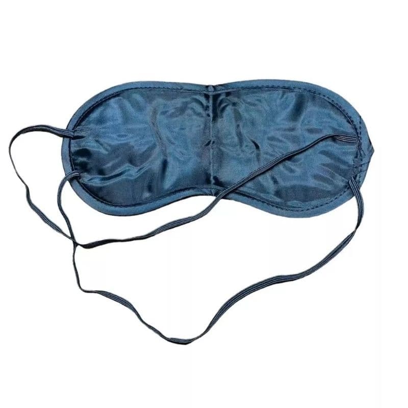 Kit 2 Máscaras Tapa Olho De Dormir Tecido Sintético Com 19cm