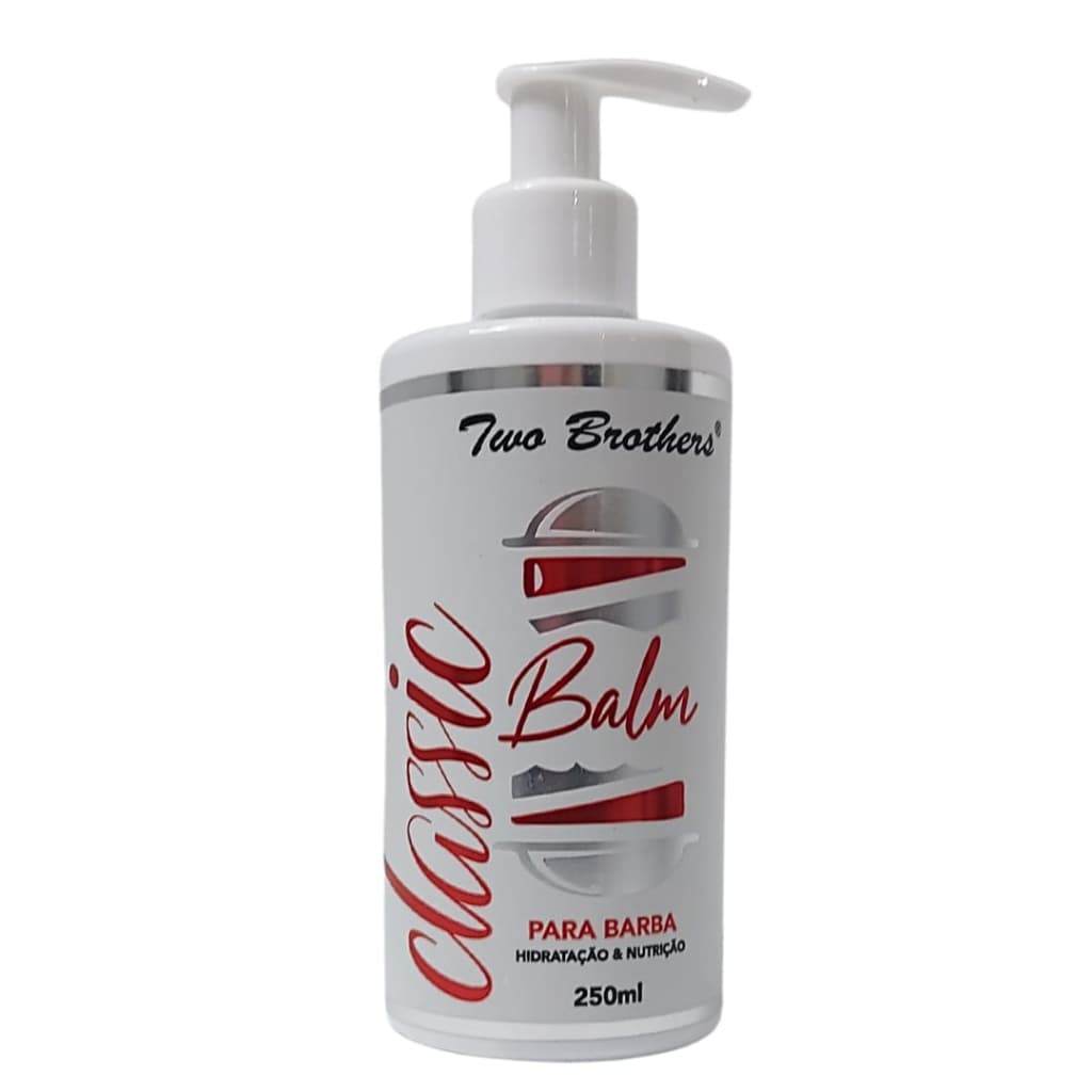 Balm de barba Two Brothers 250ml hidratação e nutrição barbeiro