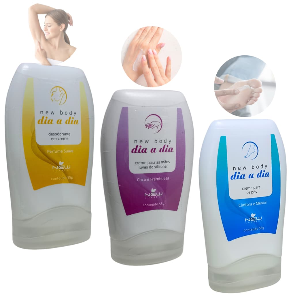 Creme Para Cuidados Axilas Mãos Pés Acaba Suor Odor Mau Cheiro Chulé Pele Ressecada Manchas