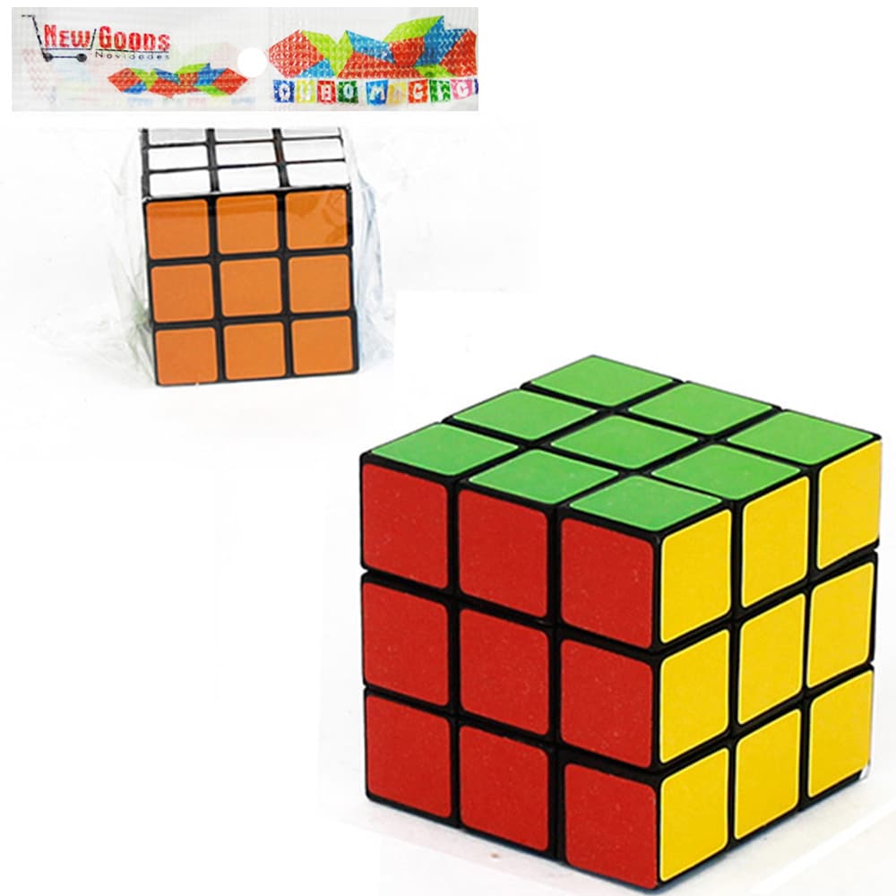 Cubo Mágico 3x3x3 Pequeno 5,5cm Clássico Rápido Original