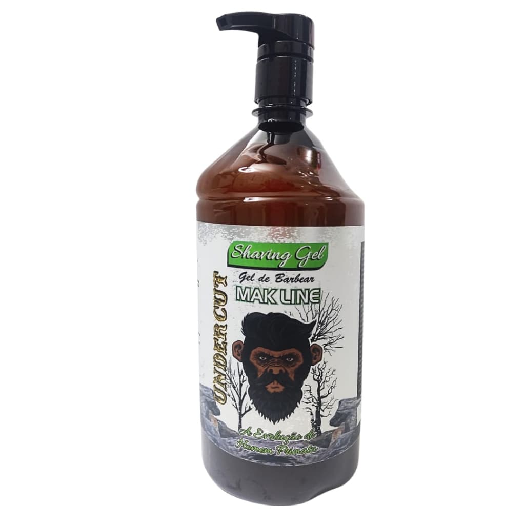 Shaving Gel Undercut Mak Line 1Kg Barbear Barbearia