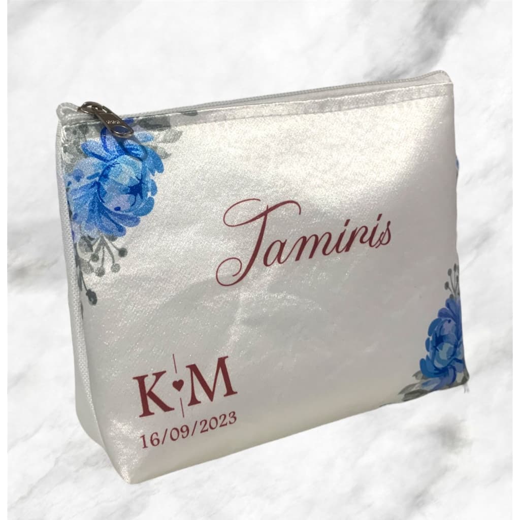 kit 22 un. Necessaires personalizadas nome, aniversario, casamento, madrinha, cliente, lembrancinha
