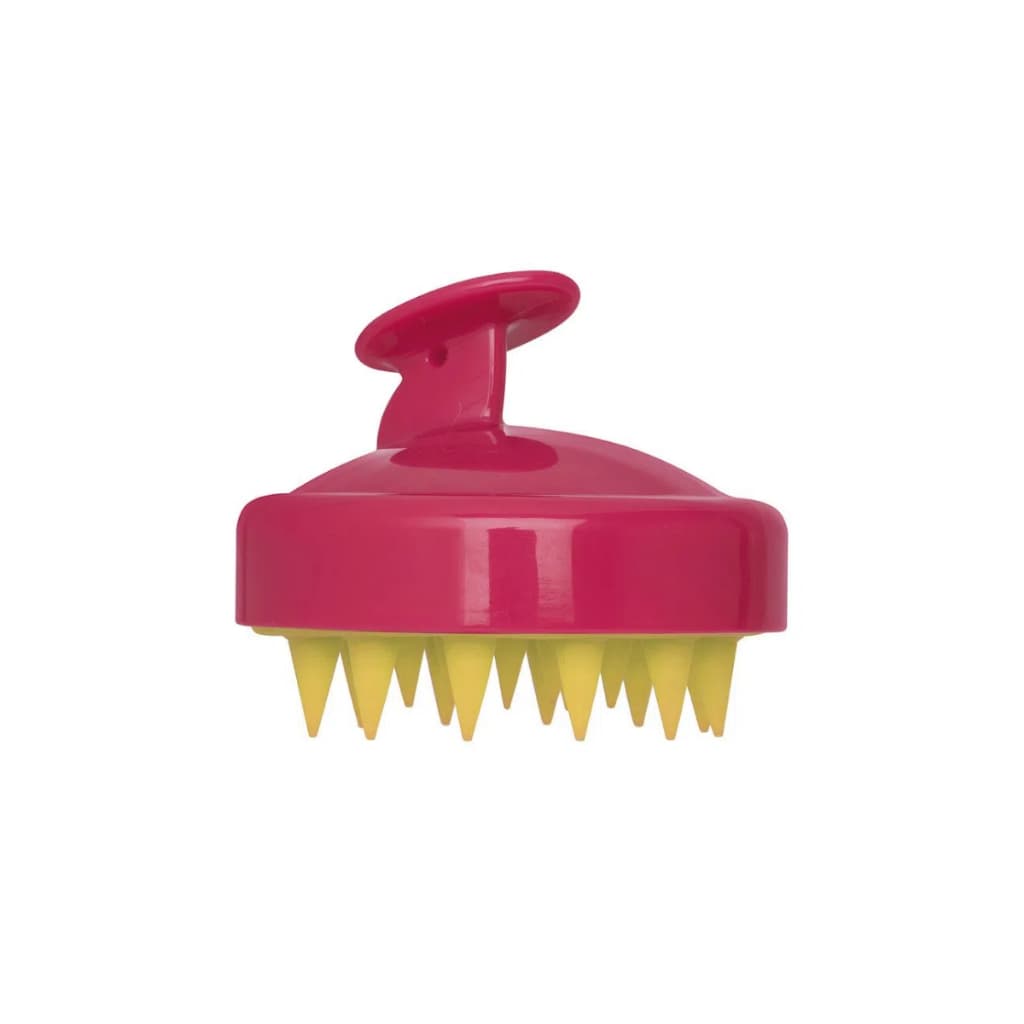 Escova Massageadora Couro Cabeludo Brush Ricca Higienização completa do couro cabeludo, Melhora na circulação sanguínea - Estimulando o crescimento. Diminuição da queda de cabelo e Redução de caspa.