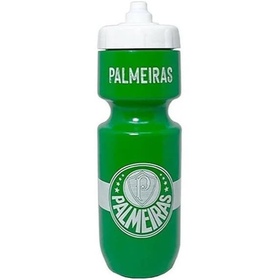 Garrafa Time Squeeze Automático Palmeiras - 700ml Produto Oficial Allmix