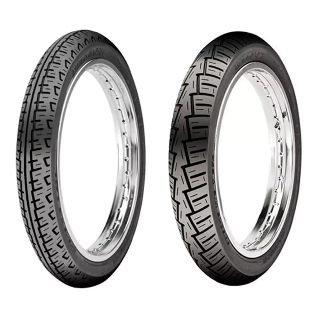 Kit Par de Pneu Maggion Winner 2.75-18 48P  + 90/90-18 57P