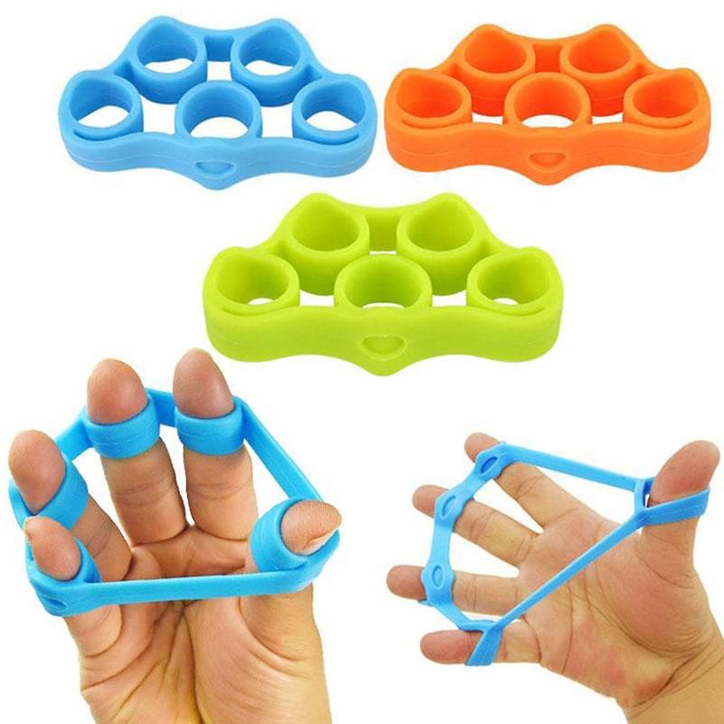 Kit 3 Dispositivo De Fisioterapia Para Exercício Com Os Dedos