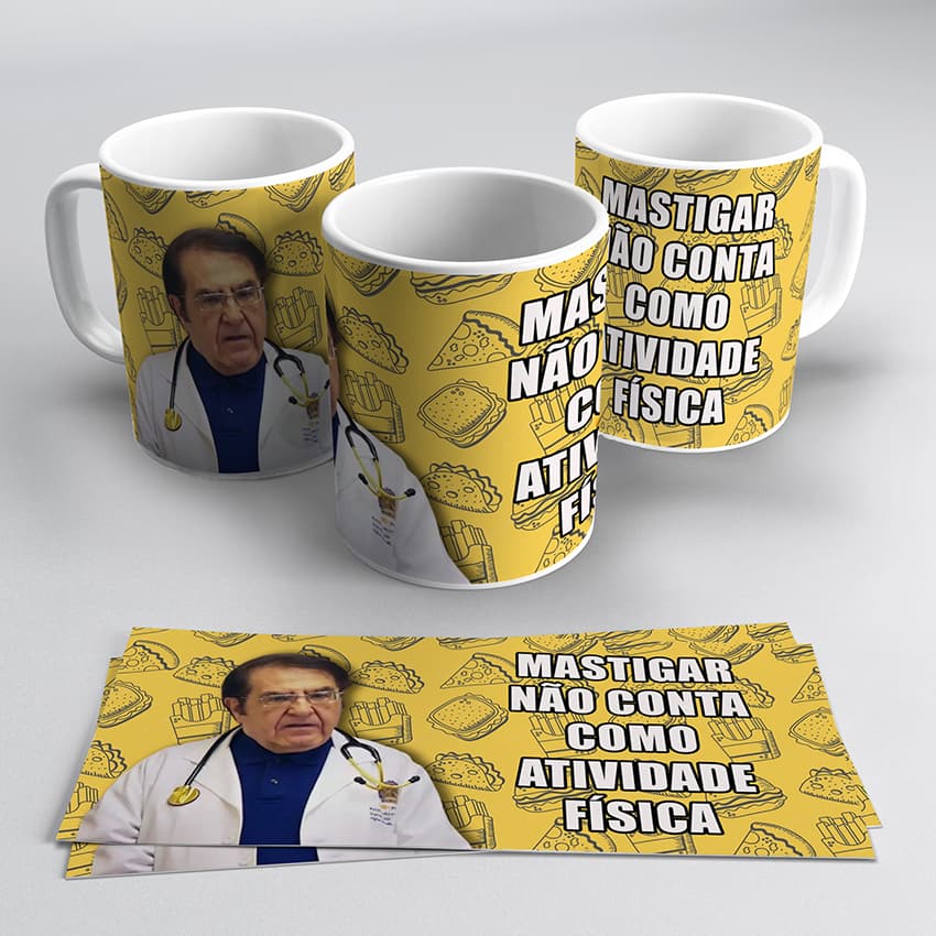 Caneca Doutor Now Personalizada , Dieta, Nowzaradan / Quilos Mortais
