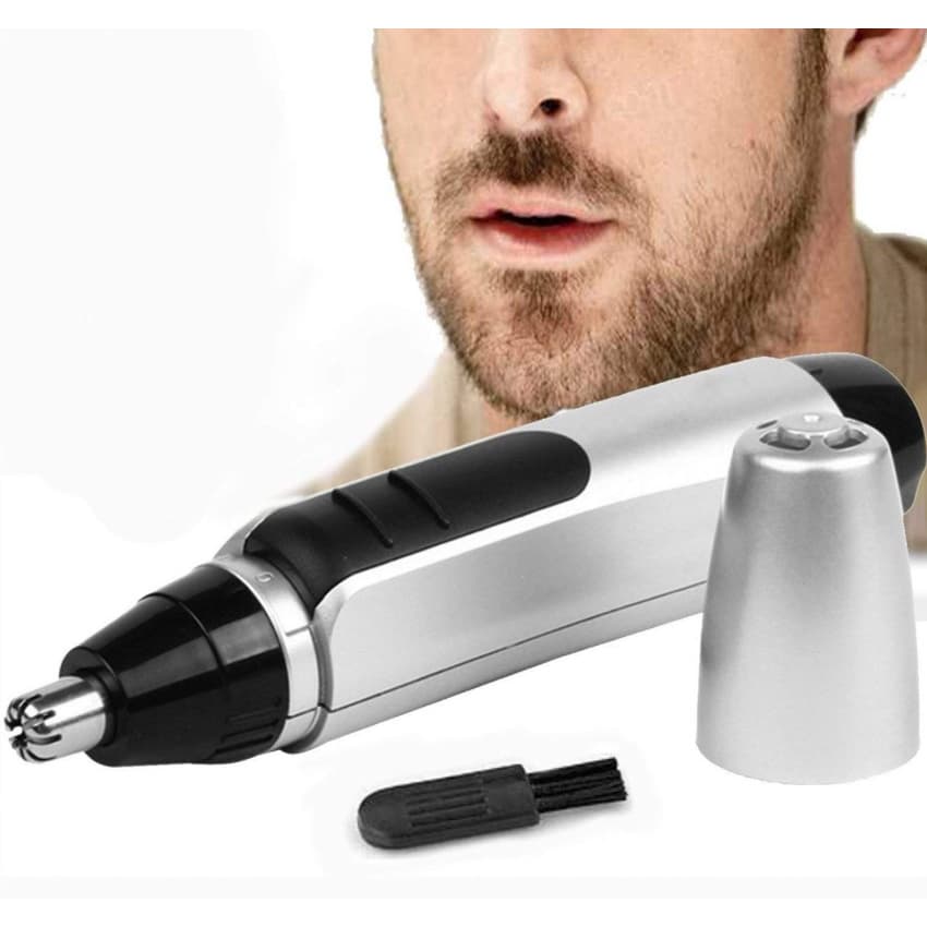 Aparador Removedor de Pelos Elétrico/Portátil para Nariz/Orelha/Rosto / Depilador Facial