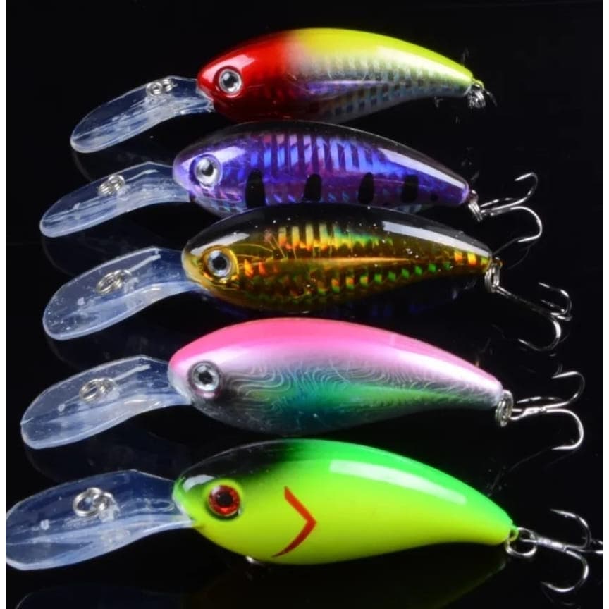 Isca Artificial CrackMart Para Pesca De Peixes em Água Doce e Mar.