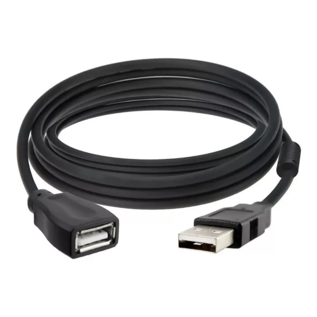 Cabo Extensor Usb 2.0 Macho X Fêmea 3mts Com Filtro