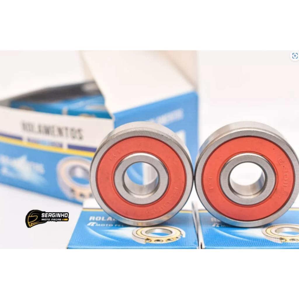 Rolamento Roda Dianteira Cg Titan 99 125 150 160 6301 (par)
