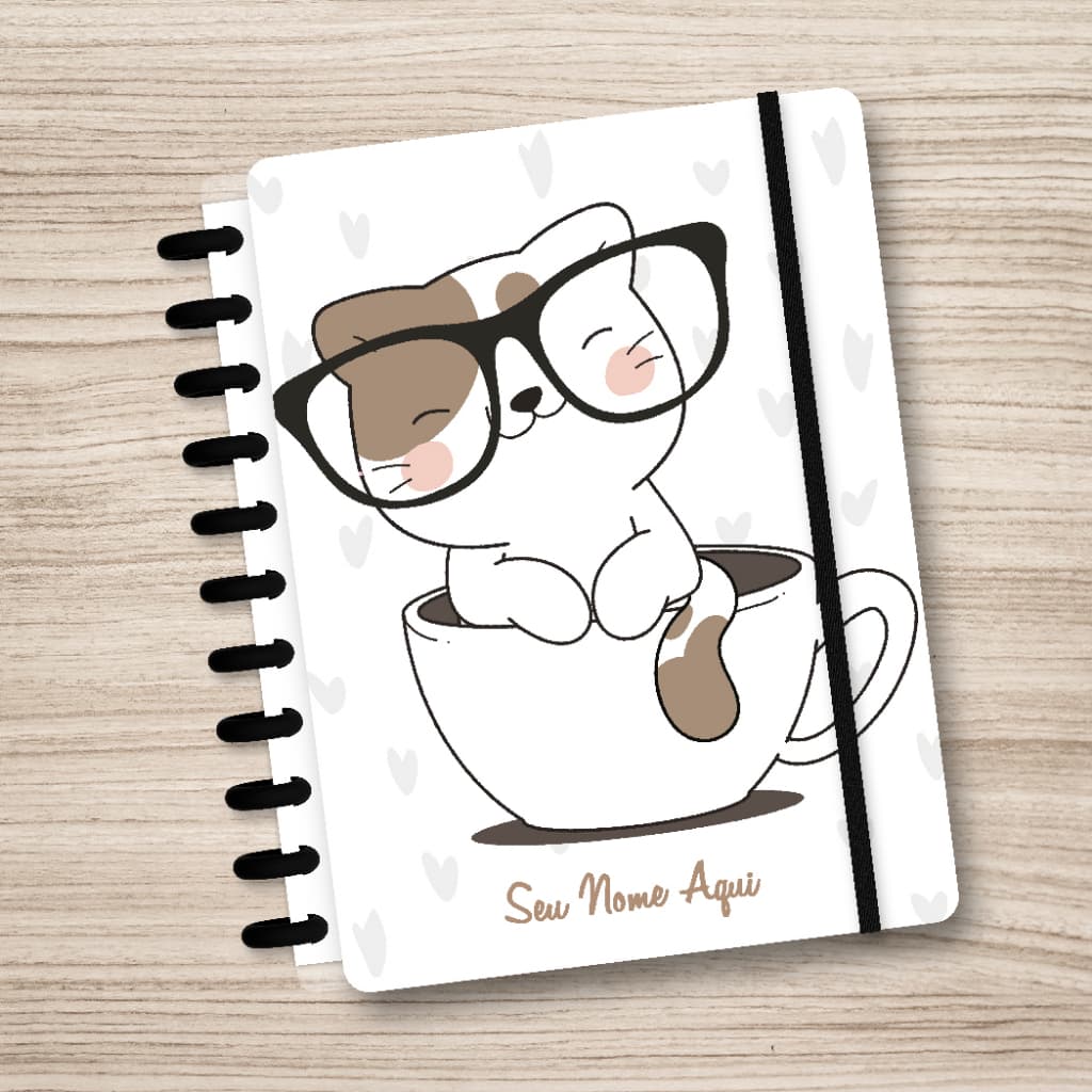 Caderno de Disco Inteligente Personalizado