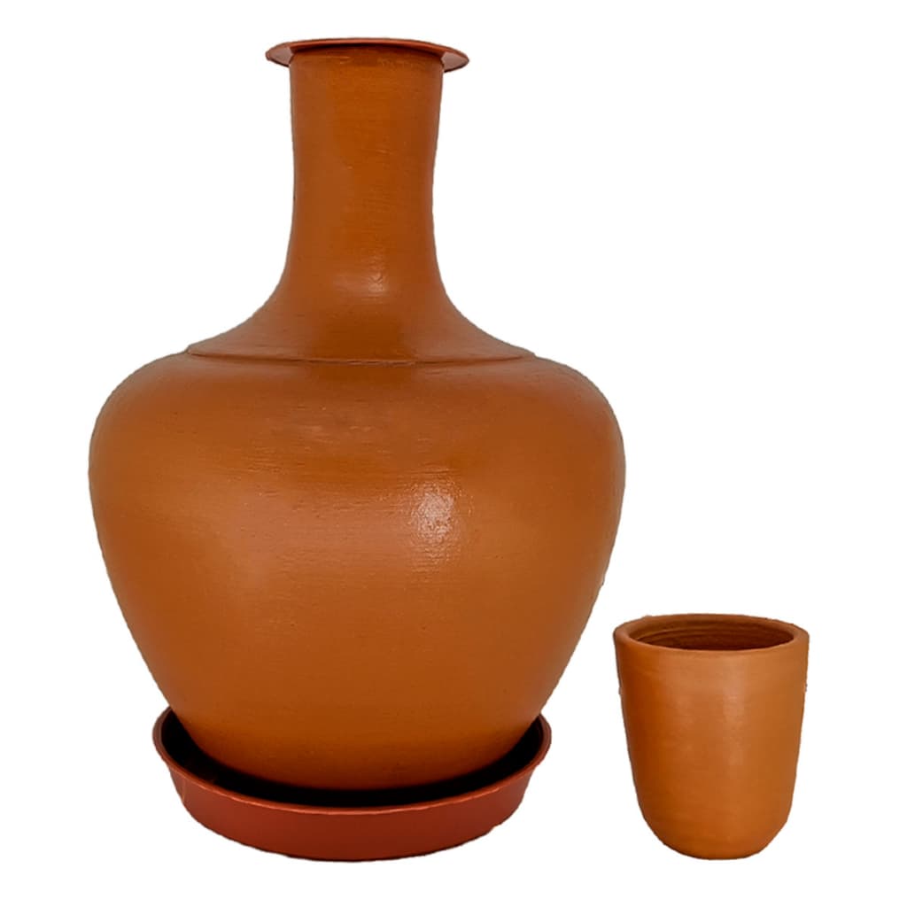 Jarra De Agua Garrafinha Dágua Antiga Jarro Botija Para Mesa