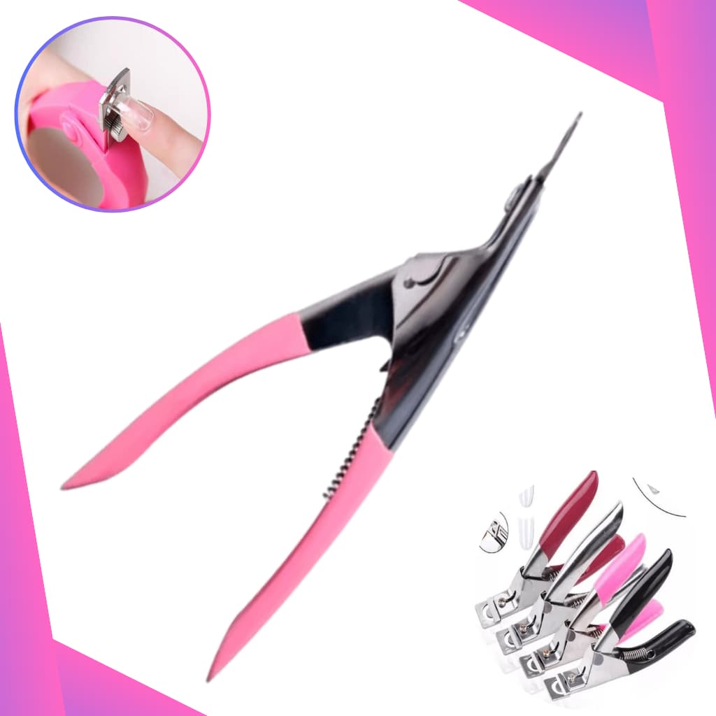 Alicate Cortador De Unhas Uv Gel Tips Acrílicas Postiças Profissional Manícure Mãos
