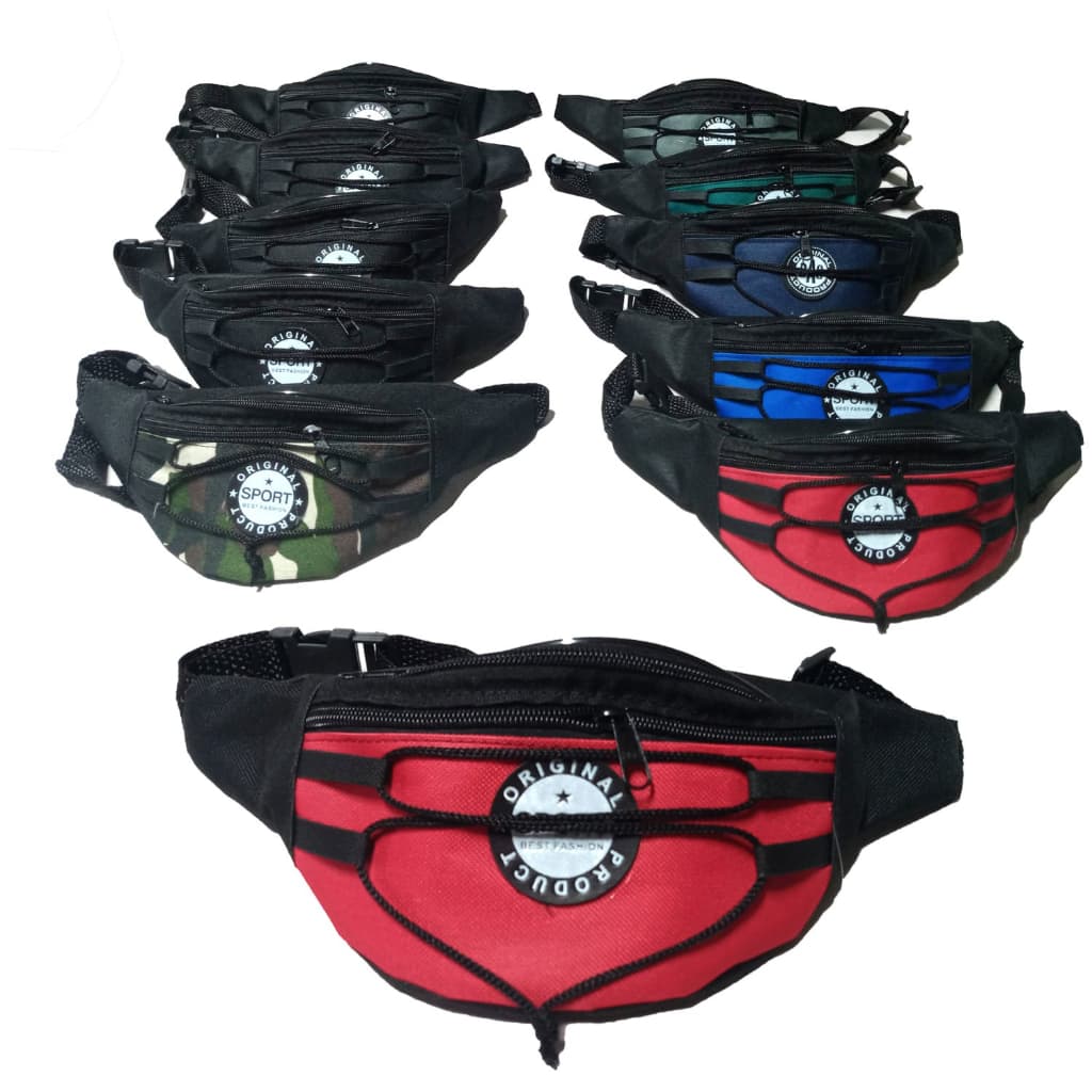10 Pochete Multiuso de Cintura Academia Corrida  Atacado Para Revender Direto da Fabrica Produto Original Bag