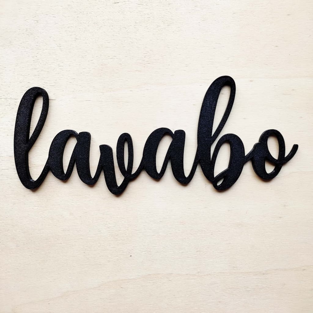 Lavabo - Adorno De Porta E Parede