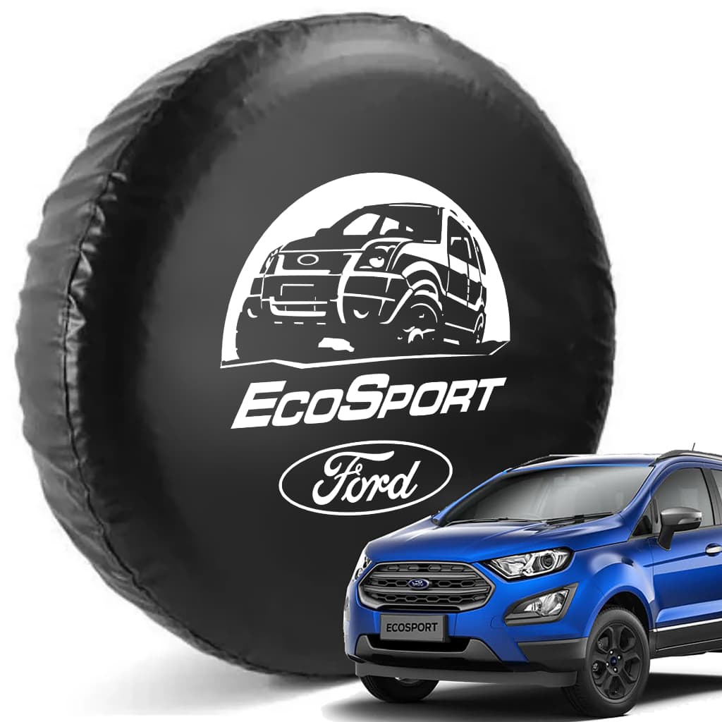Capa P/ Estepe Protetora Ecosport Step Aro 14/15/16 Impermeável Resistente Personalizada