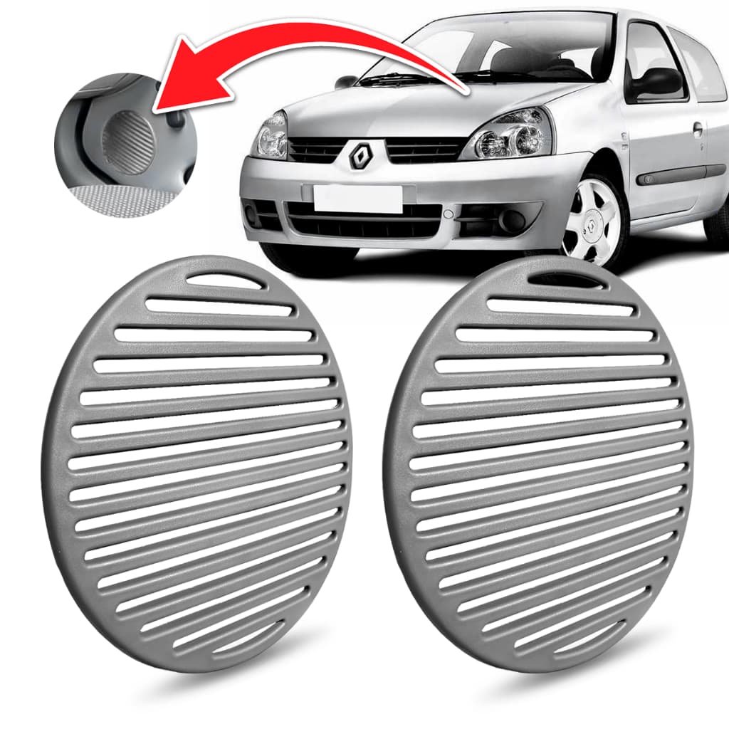 Tela Grade Alto Falante Porta Dianteira/Traseira Esq/Dir Renault Clio 01/2012