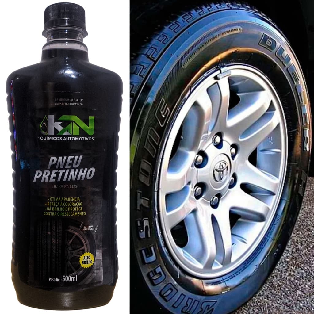 LIMPA PNEUS PRETINHO K&N 500ML