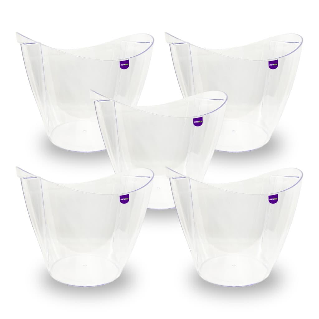 5 Balde De Gelo Acrílico Cristal 7,5 Litros Champanheira