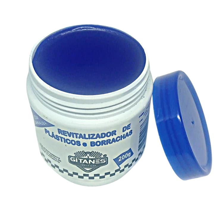 Revitalizador de Plástico Restaurador Parachoque Automotivo 200g Restaurador