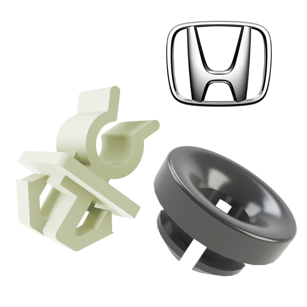 Kit de Fixação da Haste da Vareta do Capô Honda City Civic Fit