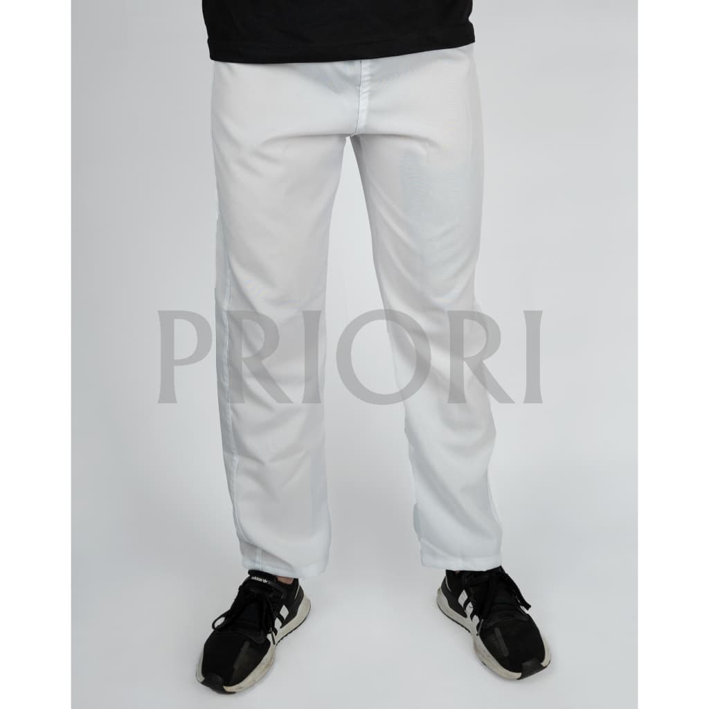 10 Calças de Oxford branca 1 Bolso Uniforme | Profissional | Trabalho para cozinha, padaria, hospital, indústria de alimentos em geral