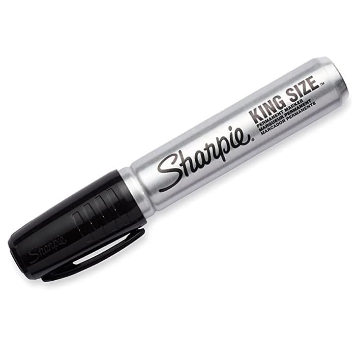Caneta Marcador Permanente Pro King Size Preto Sharpie
