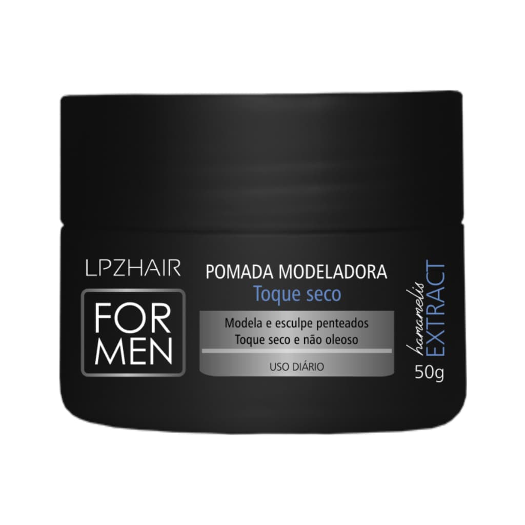 Pomada Efeito Seco Fixação Extrema Formula Exclusiva FOR MEN - 50g