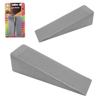 Aparador / Trava De Porta De Pvc Com 2 Pecas
