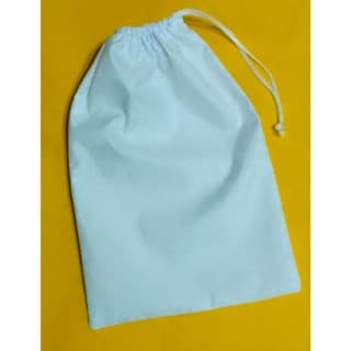 25 Saquinhos Tecido Tactel 20x30cm Branco para Sublimação - Sem estampa