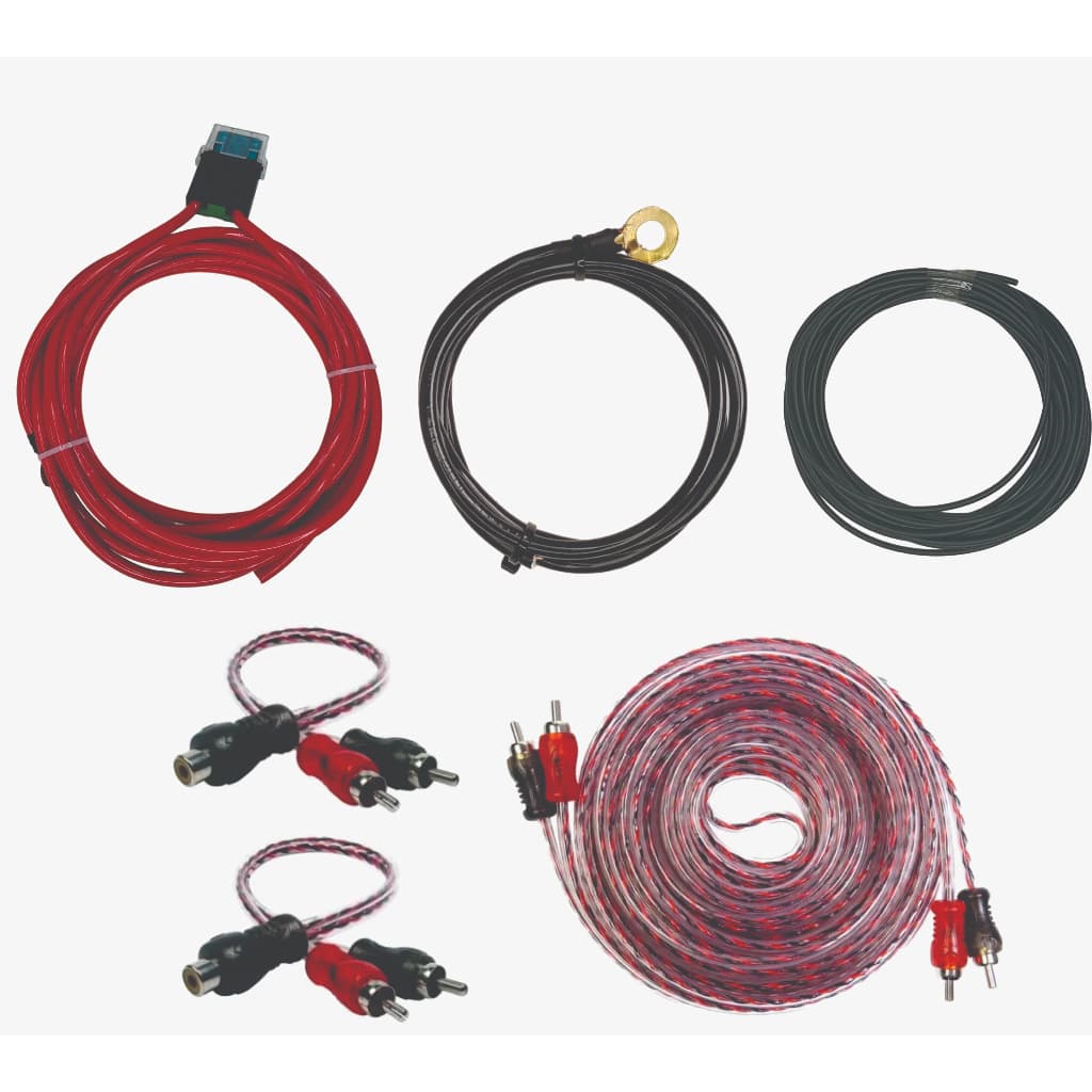 Fiação Cabos Kit de instalação amplificador até 800w RMS Soundigital Taramps Stetsom Falcon