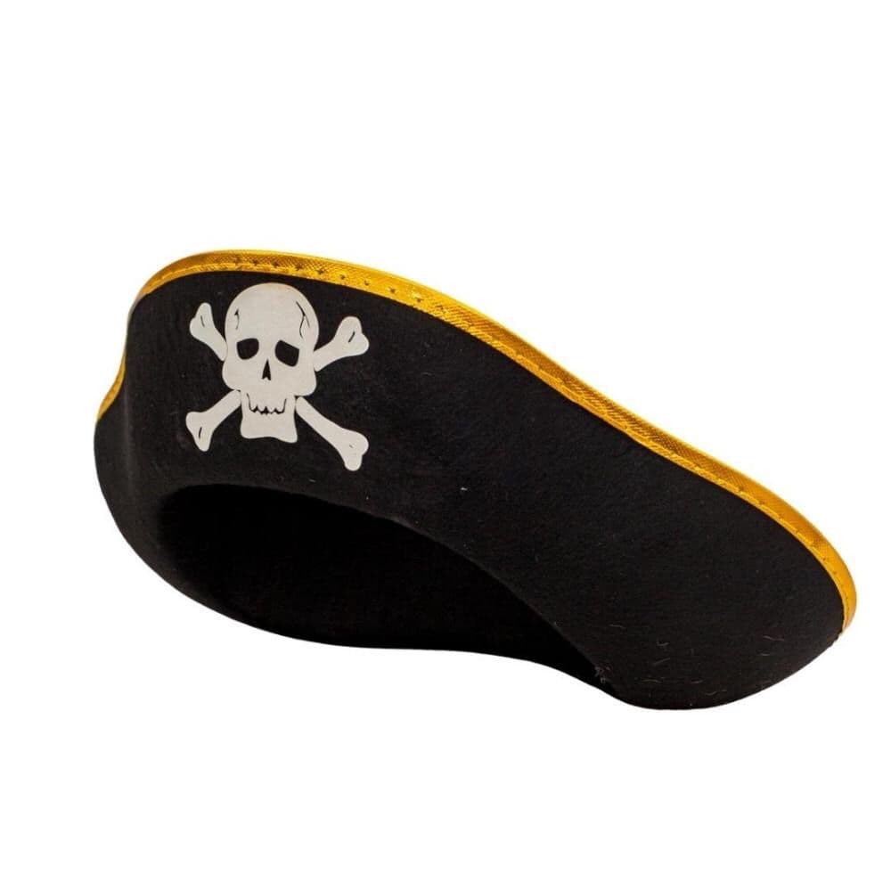 Chapéu Pirata Carnaval - Festa - Fantasia - Halloween