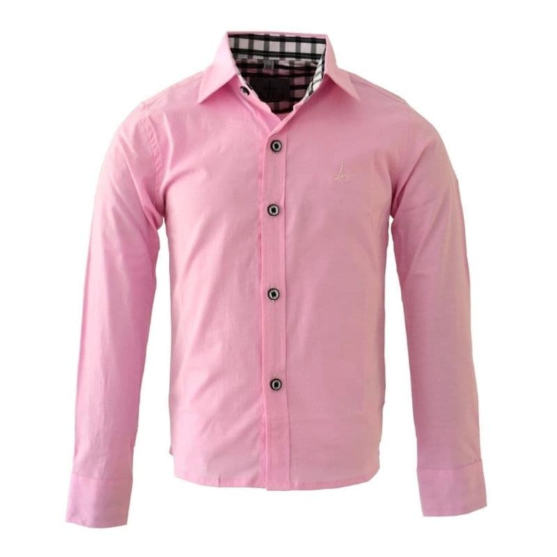 Camisa Social Manga Longa Infantil e Juvenil Alfa (1548)