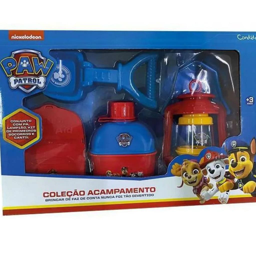 Patrulha Canina Coleção Acampamento com Lampião e Cantil - Candide