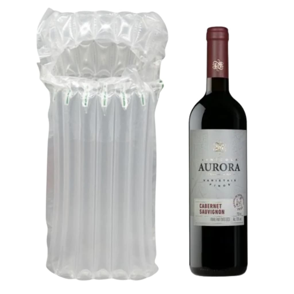 12 Air Bag Wine Embalagem Inflável COLUNA 2,7 CM para Transporte e proteção de Garrafas Vinho Cerveja Whisky